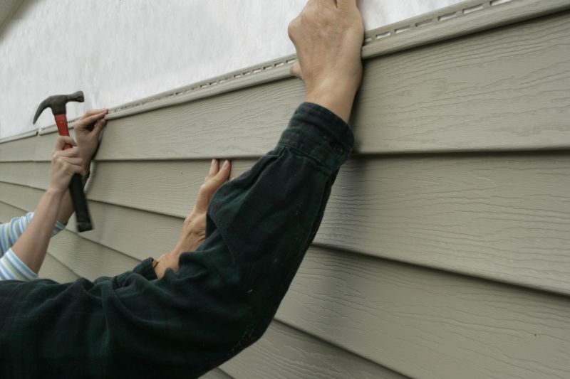 Siding Repair Close-Up